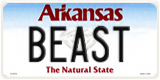 Arkansas, Vanity Plates