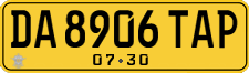 License plate of Indonesia, Commercial vehicles