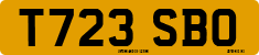 License plate of the United Kingdom, 1983 year system