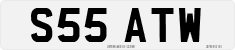 License plate of the United Kingdom, 1983 year system