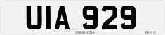 License plate of the United Kingdom, 1932 year system