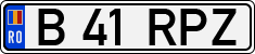 License plate of Romania, Regular plates
