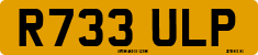 License plate of the United Kingdom, 1983 year system