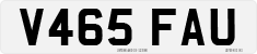 License plate of the United Kingdom, 1983 year system