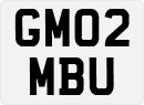 License plate of the United Kingdom, 2001 year system