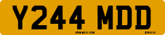 License plate of the United Kingdom, 1983 year system