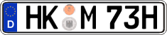 German license plate, Plates for oldtimers (type 