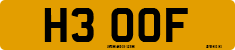 License plate of the United Kingdom, 1983 year system