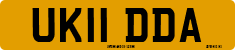 License plate of the United Kingdom, 2001 year system