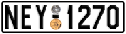License plate of Greece, Cars