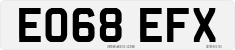 License plate of the United Kingdom, 2001 year system