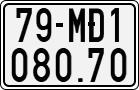 License plate of Vietnam, Specialty plates