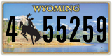 Wyoming, 1(2) 1234X
