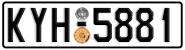 License plate of Greece, Cars