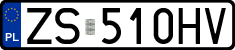 License plates of Poland, Regular car plates