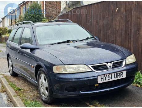 HY51 URR, Vauxhall Vectra