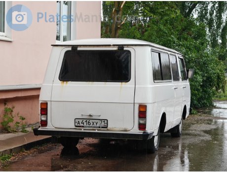 а416ху71, RAF 2203 Латвия