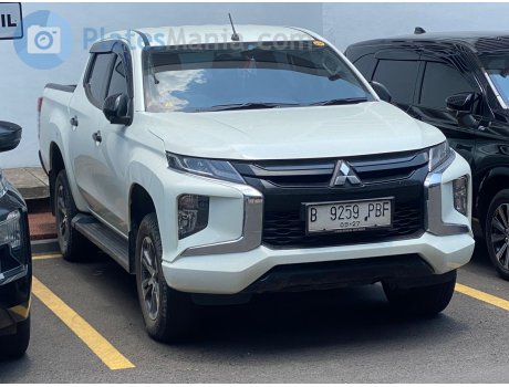B 9259 PBF, Mitsubishi Triton