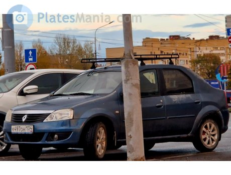 к497он134, Renault Logan