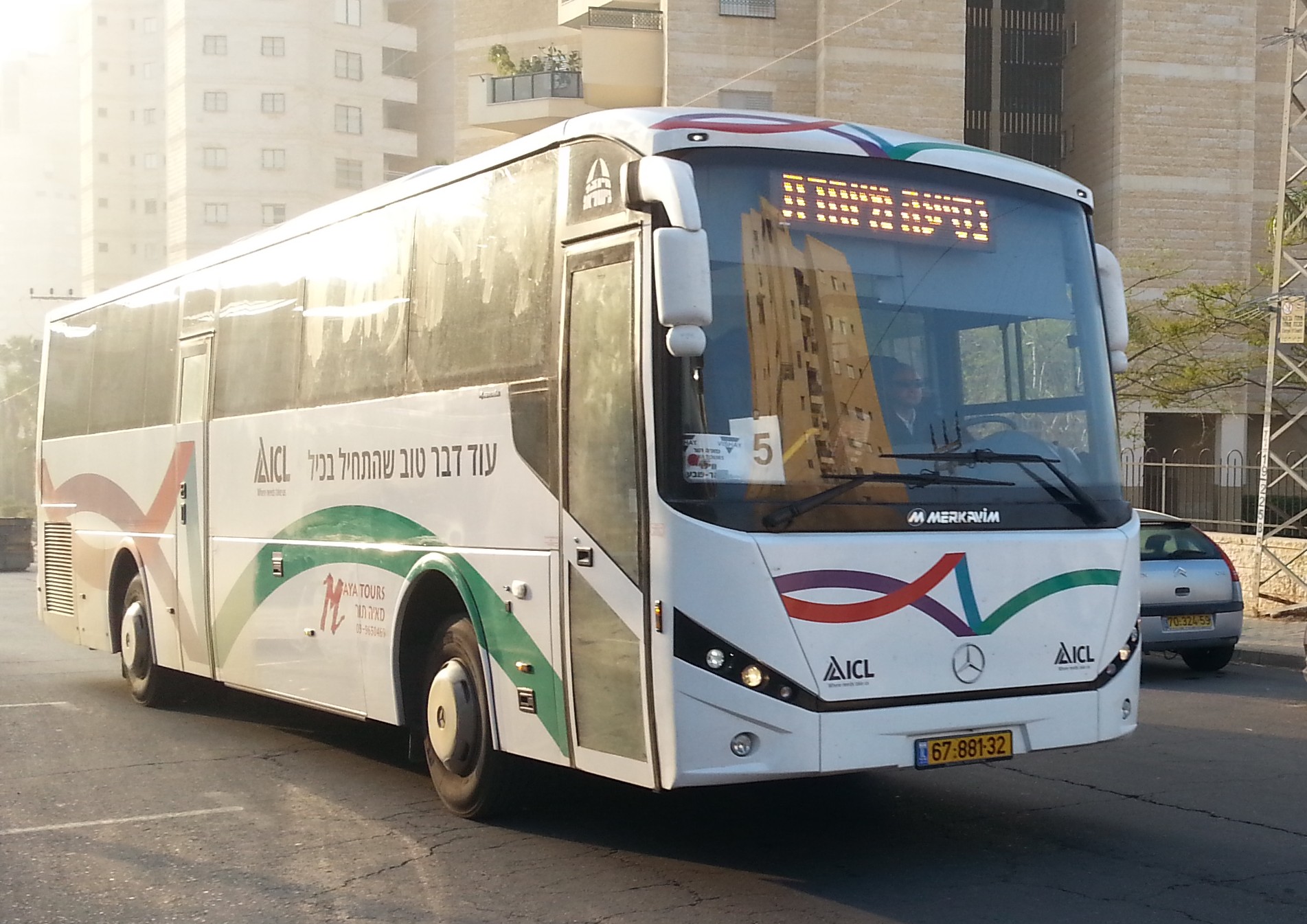 67-881-32, Merkavim Mars Mercedes-Benz OC500RF(facelift)