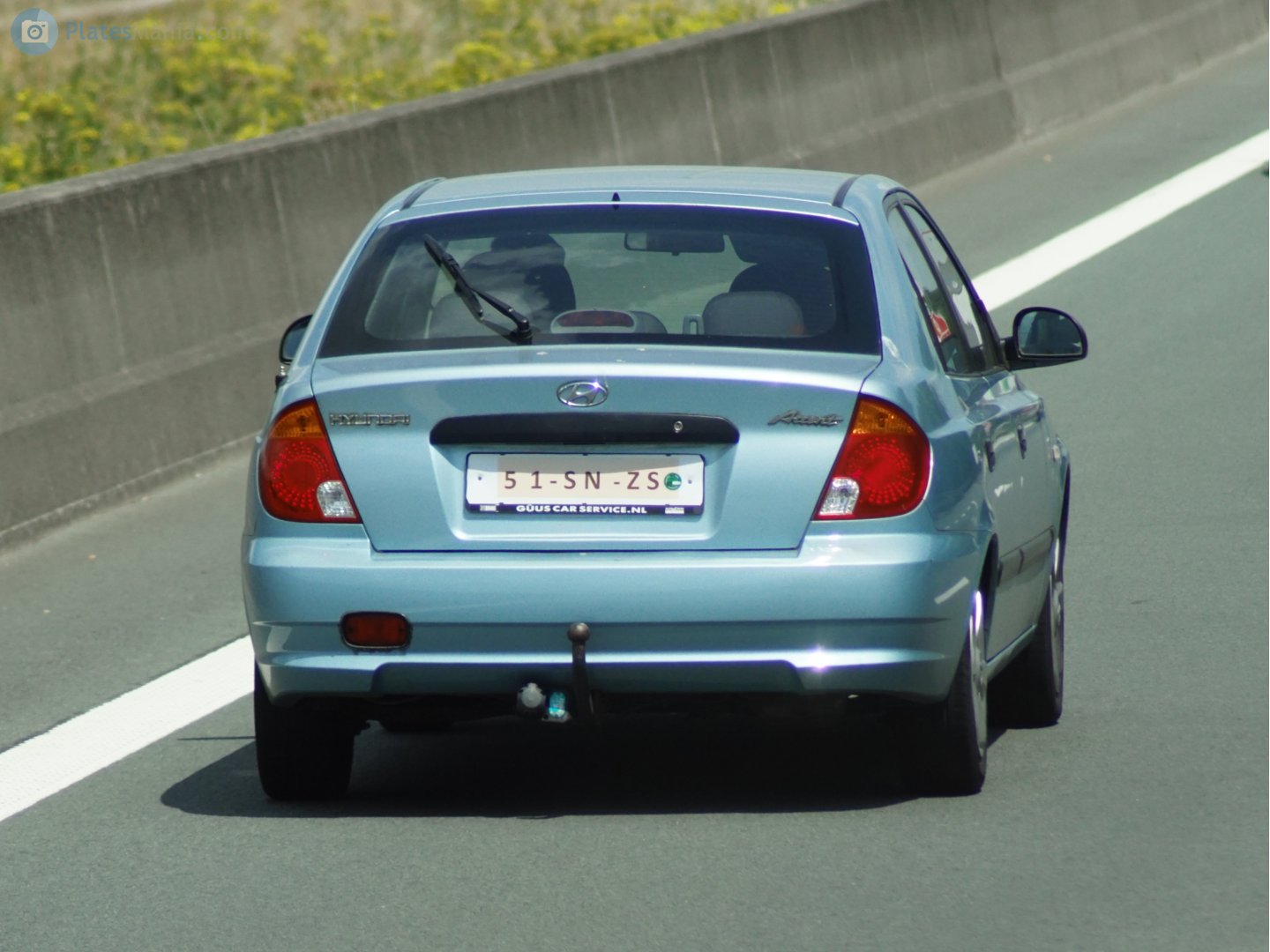 51-SN-ZS, Hyundai Accent 2nd gen 5-door Liftback (LC), facelift, 2003–2006