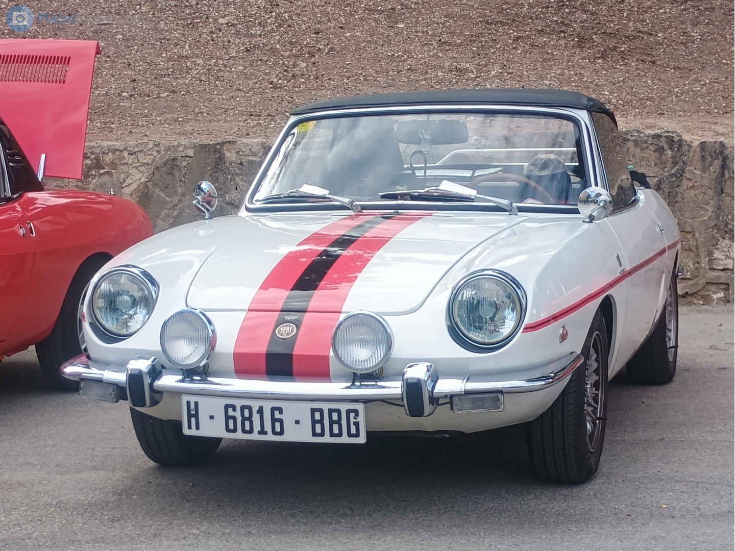 H 6816 BBG, SEAT 850 Sport Spider (EE), 1969-1972