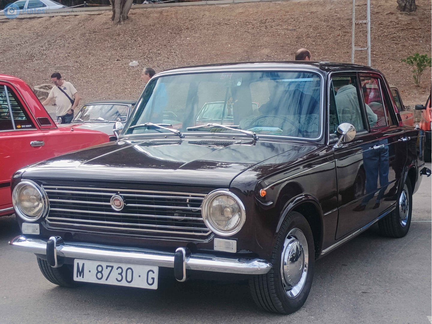 M 8730 G, SEAT 124 1st gen (FA/FB) Berlina, 1968-1975