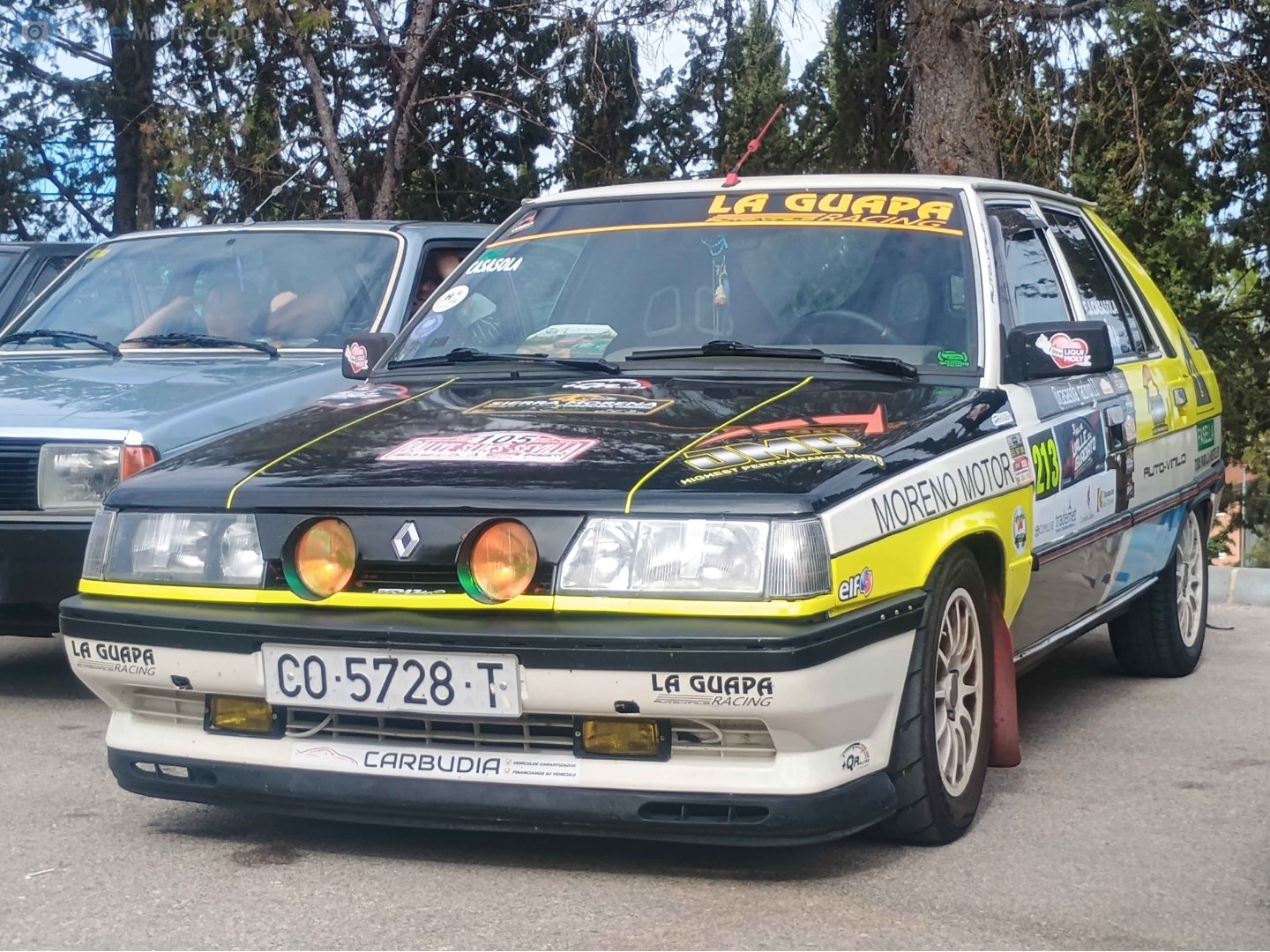 CO 5728 T, Renault 11 1st gen 5-door Hatch (X37), facelift, 1986–1989 (–1994 for AR- and –1995 for TR-market)