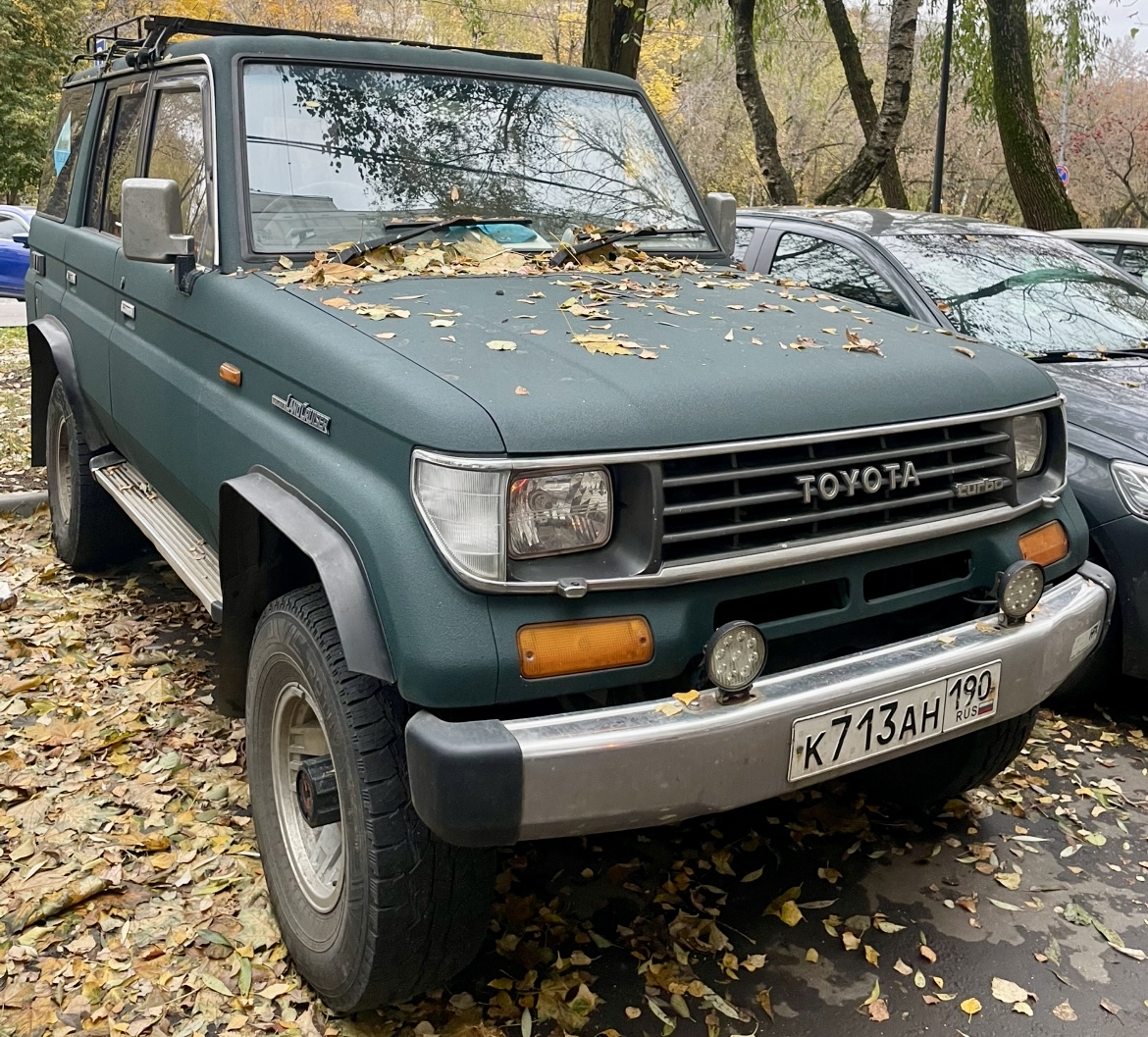 к 713 ан 190, Toyota Land Cruiser Prado 1st gen 5-door SUV (J78/J79), 1990–1996