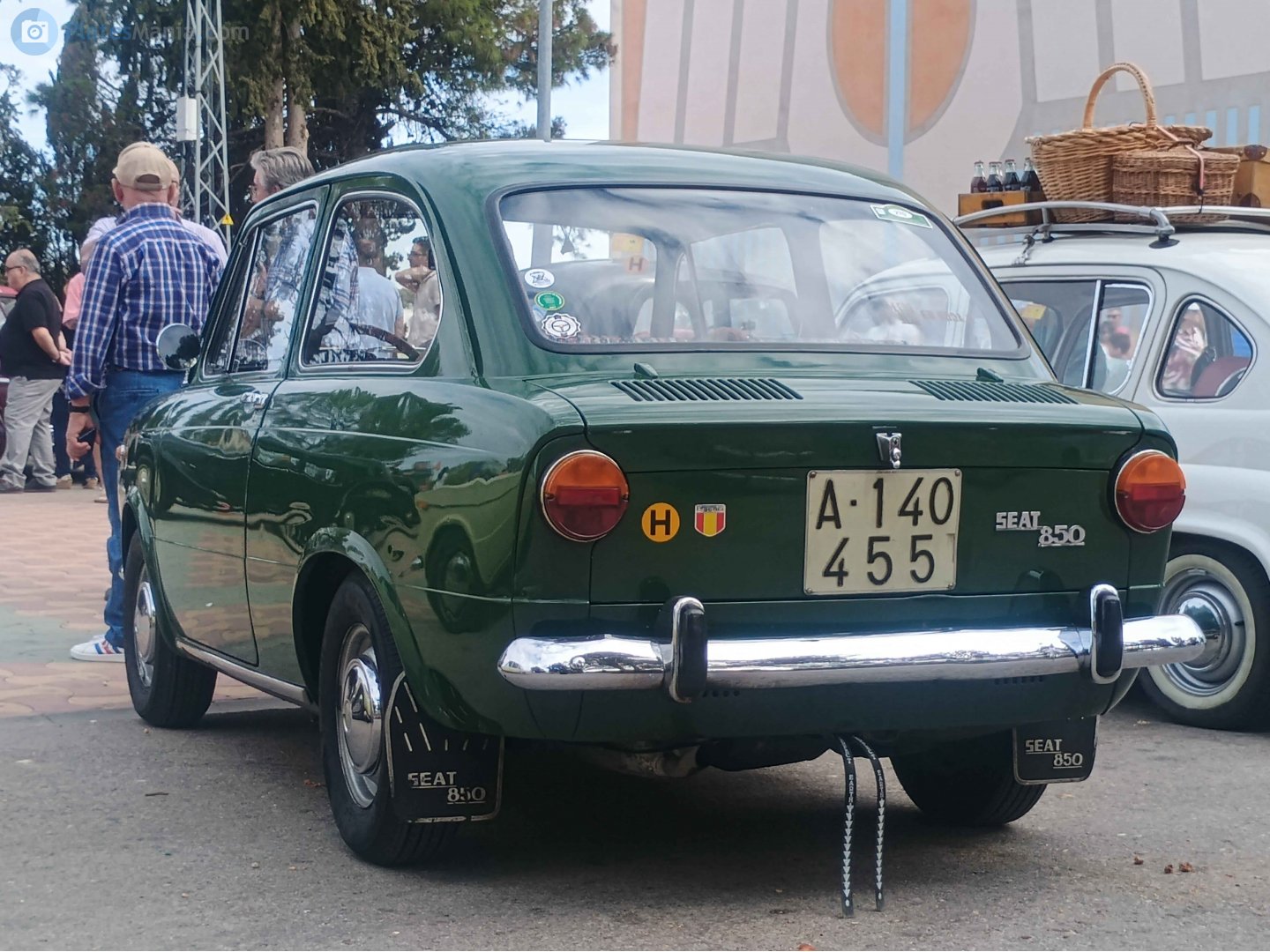 A-140455, SEAT 850 Berlina, 2 door (EA/ED), 1966-1974