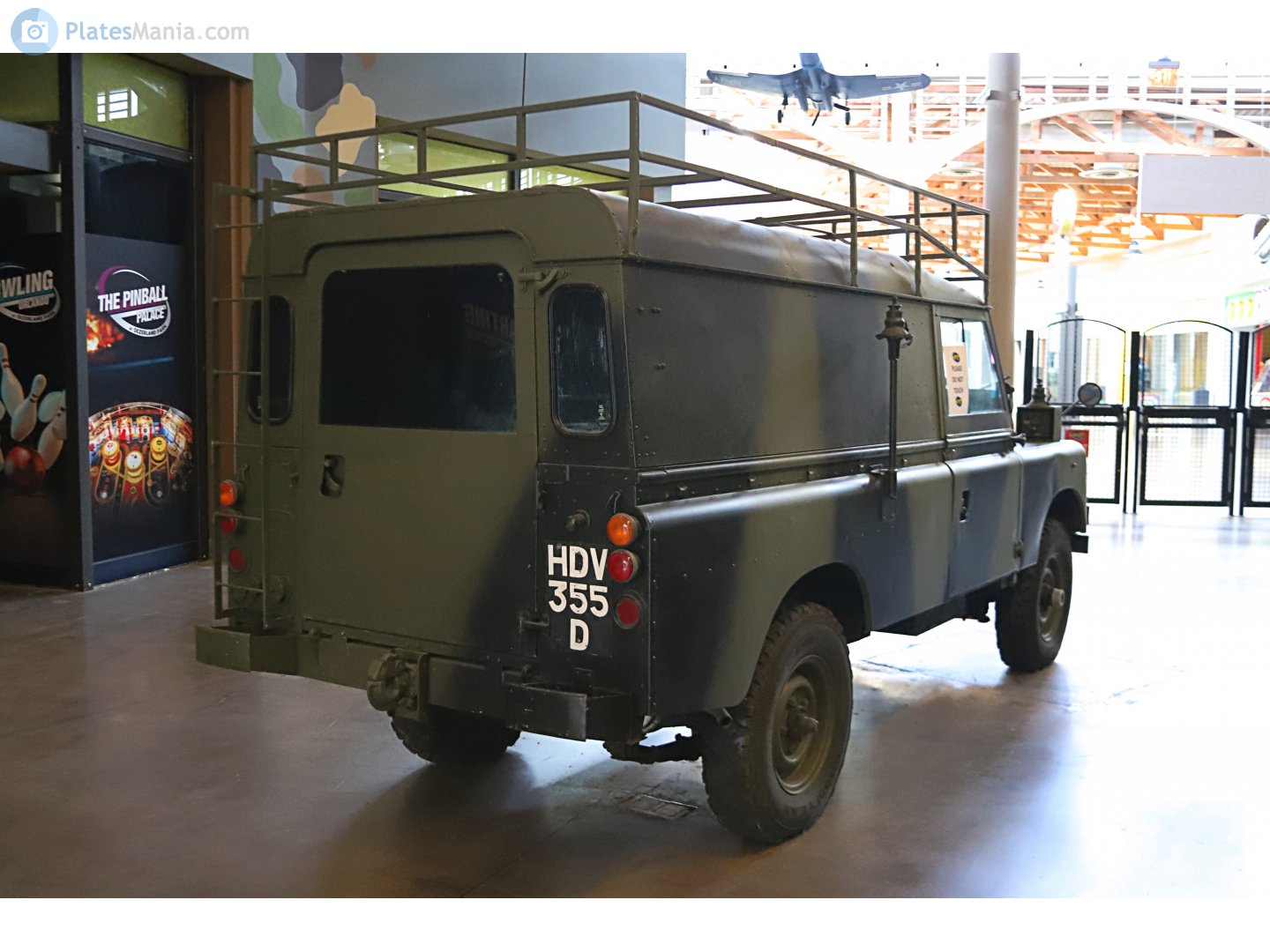 HDV355D, Land Rover Series II Series IIA (1961–1971)