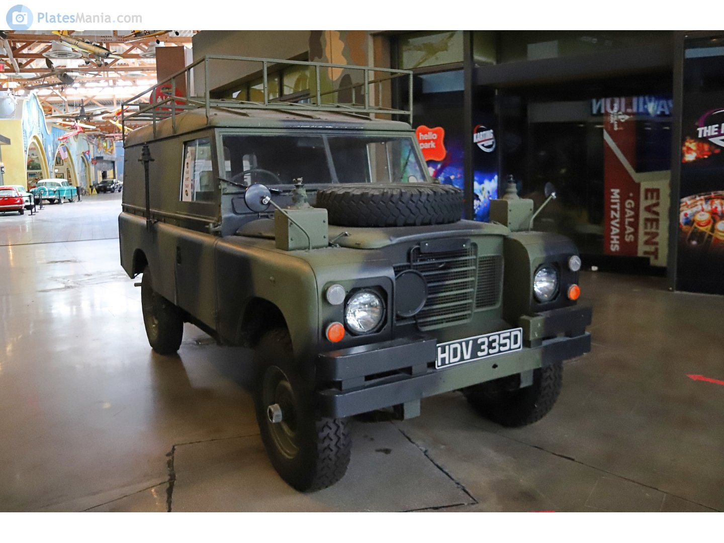 HDV355D, Land Rover Series II Series IIA (1961–1971)