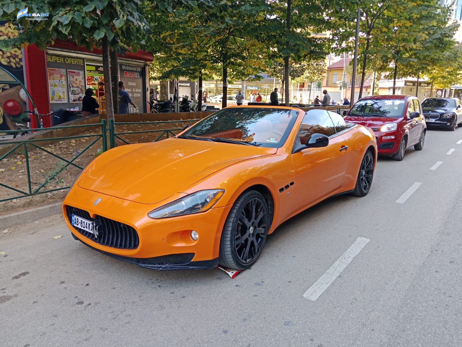 AB 814 KA, Maserati GranCabrio 1st gen (M145), 2009–2019