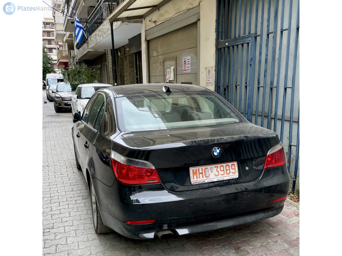 MHO-3909, BMW 5 Series 5th gen Sedan (E60), 2003–2010