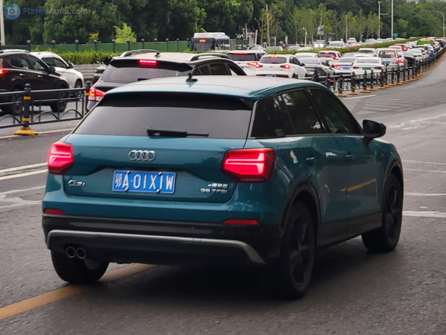 鄂A·01X1W, Audi Q2 1st gen L (GAB; CN-market), 2018–2021