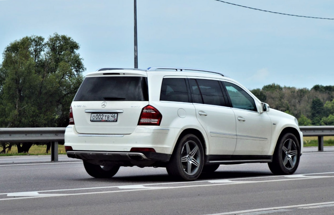 о 002 тв 46, Mercedes-Benz GL-Klasse 1st gen (X164), 2006–2012