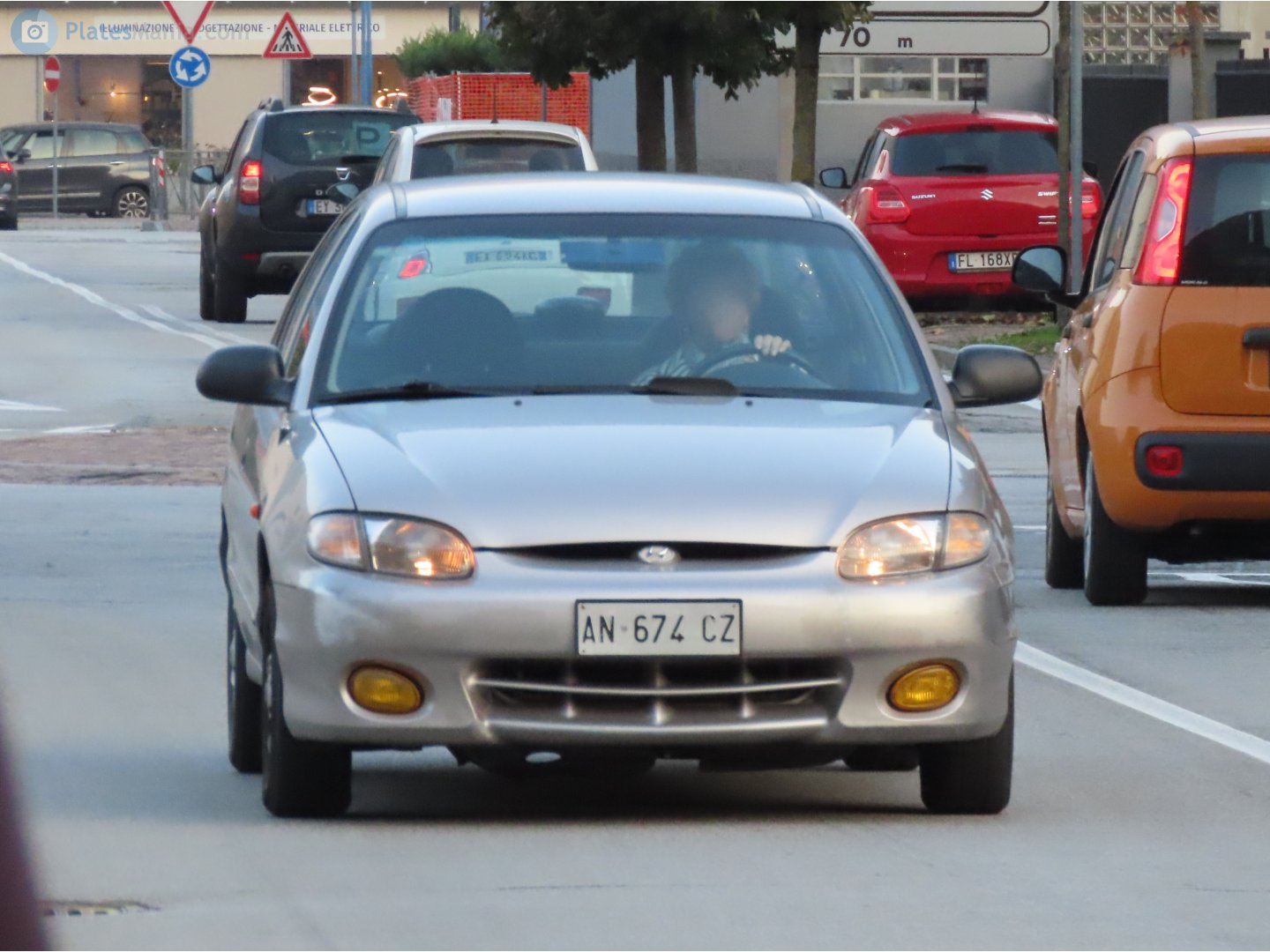 AN 674 CZ, Hyundai Accent 1st gen 3-door Hatch (X3), 1994–2000