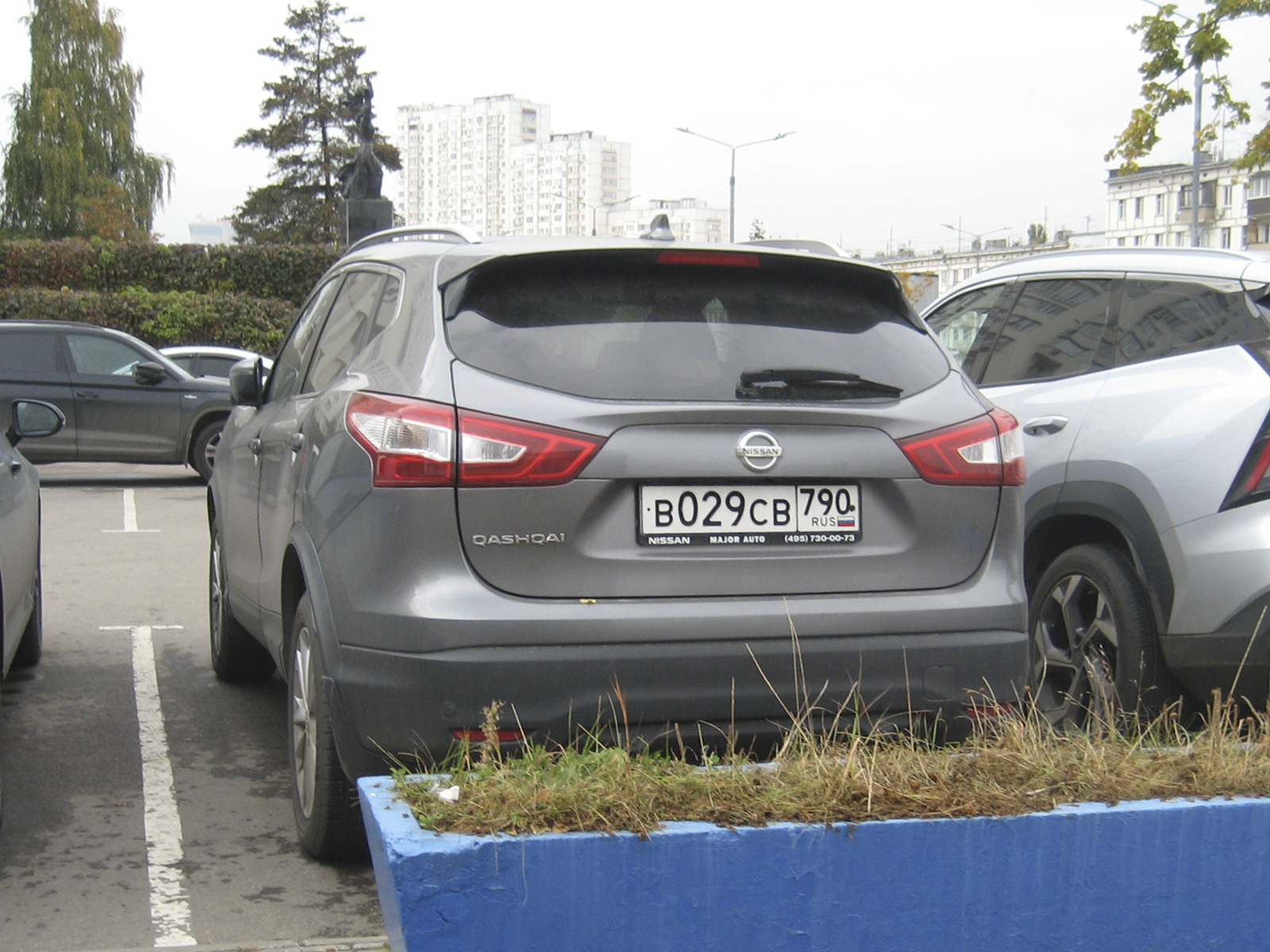 в 029 св 790, Nissan Qashqai 2nd gen (J11), 2014–2017 (–2019 for others)
