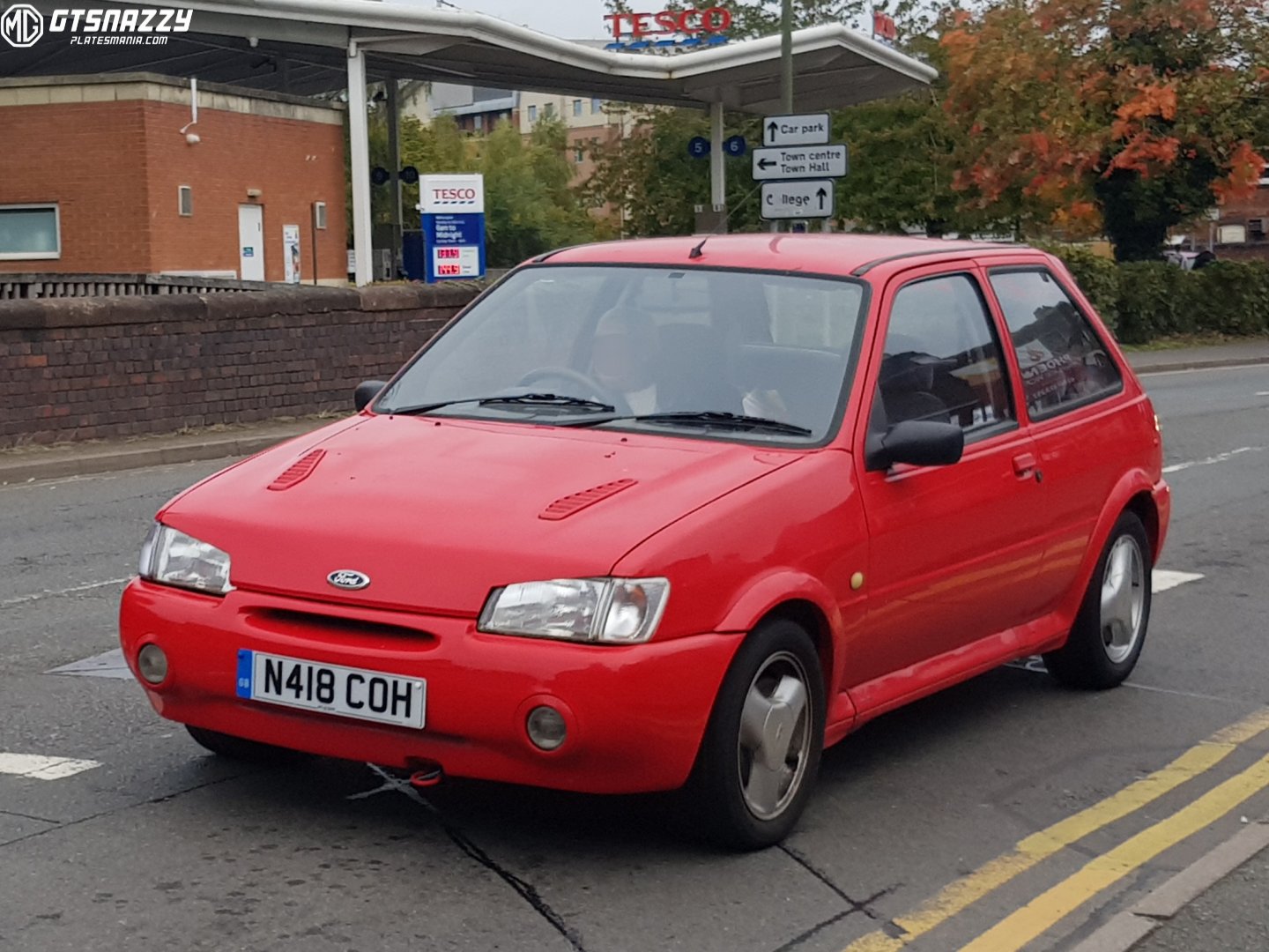 N418COH, Ford Fiesta 3rd gen (Classic) 3-door Hatch (FAJ; BE13), 1989–1997