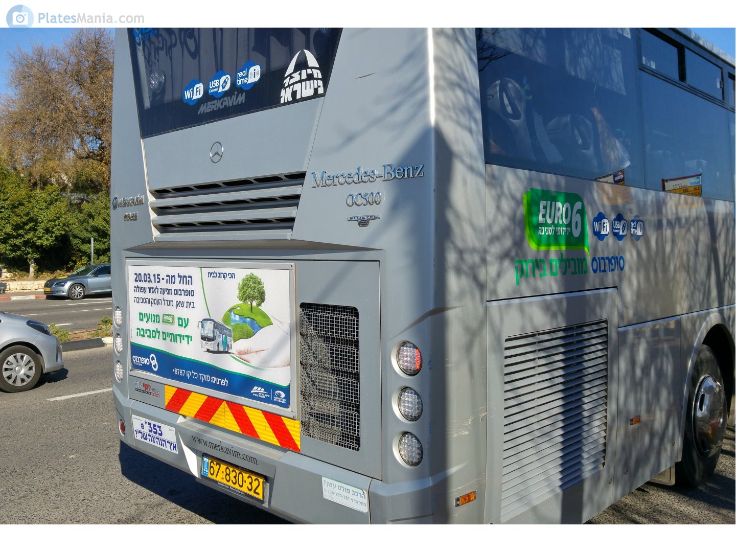 67-830-32, Merkavim Mars Mercedes-Benz OC500RF(facelift)