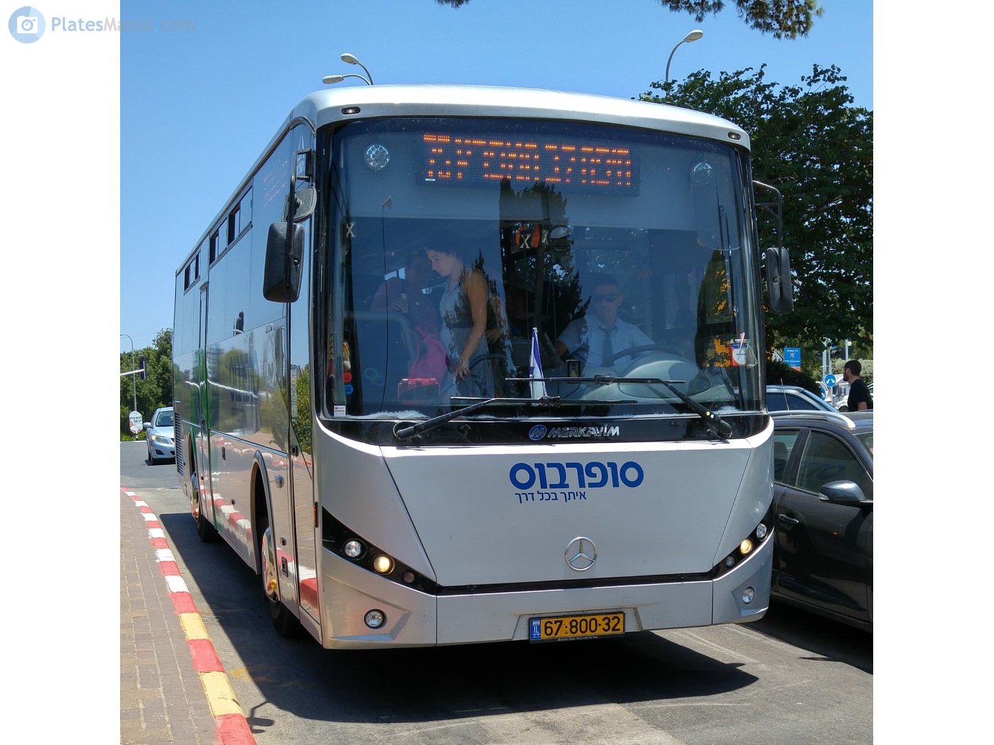 67-800-32, Merkavim Mars Mercedes-Benz OC500RF(facelift)