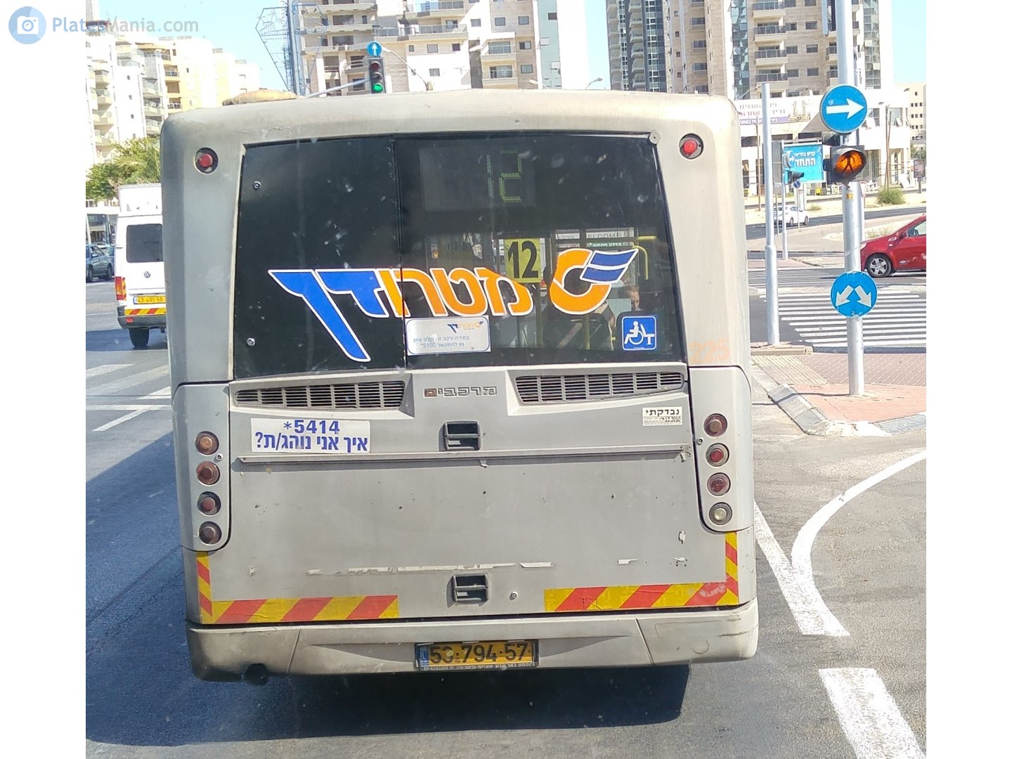 53-794-57, Merkavim Mercury 3342 Mercury Hispano Habit (Volvo B7RLE/B8RLE)