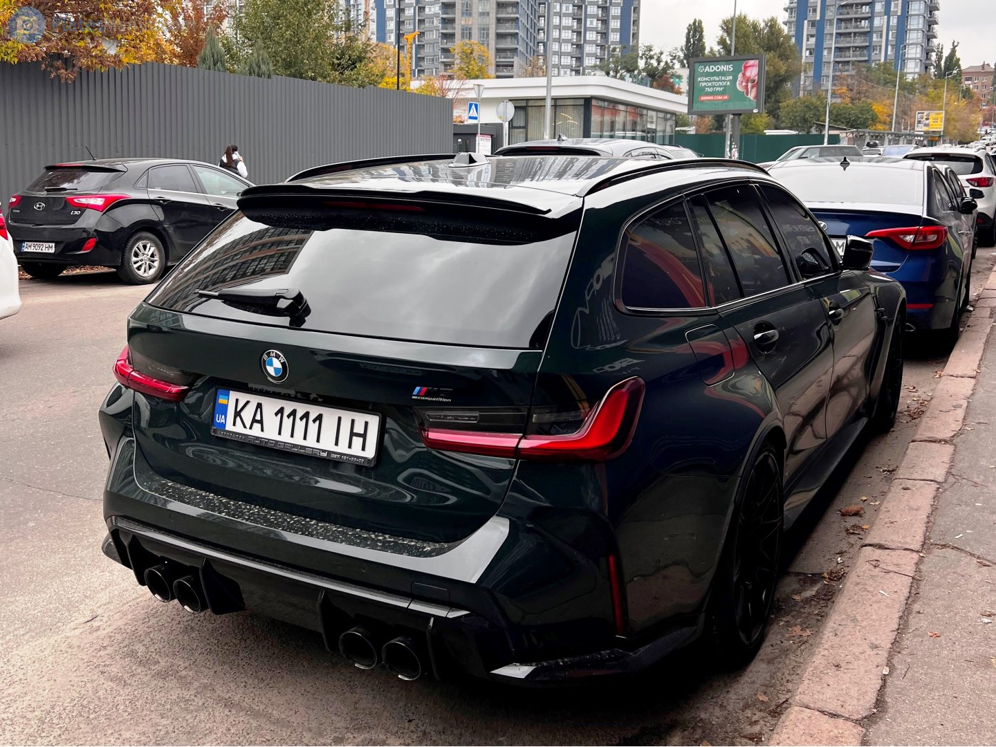 KA 1111 IH, BMW M3 6th gen Touring (G81), 2022–