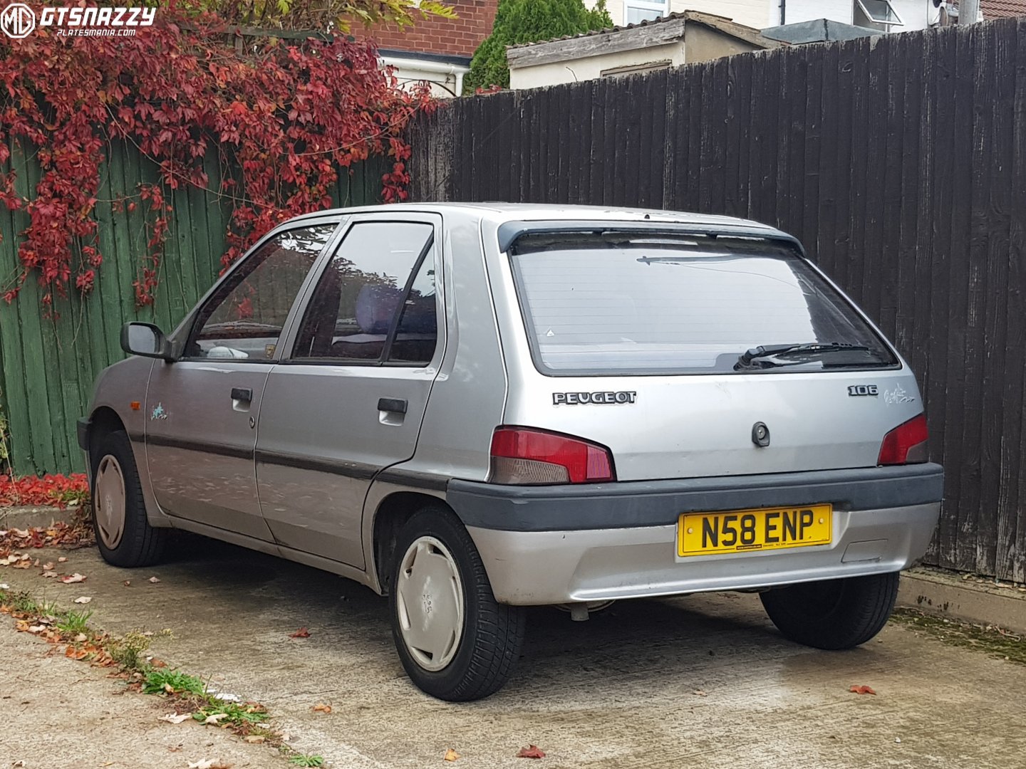 N58ENP, Peugeot 106 1st gen 5-door Hatch (1C), 1992–1996