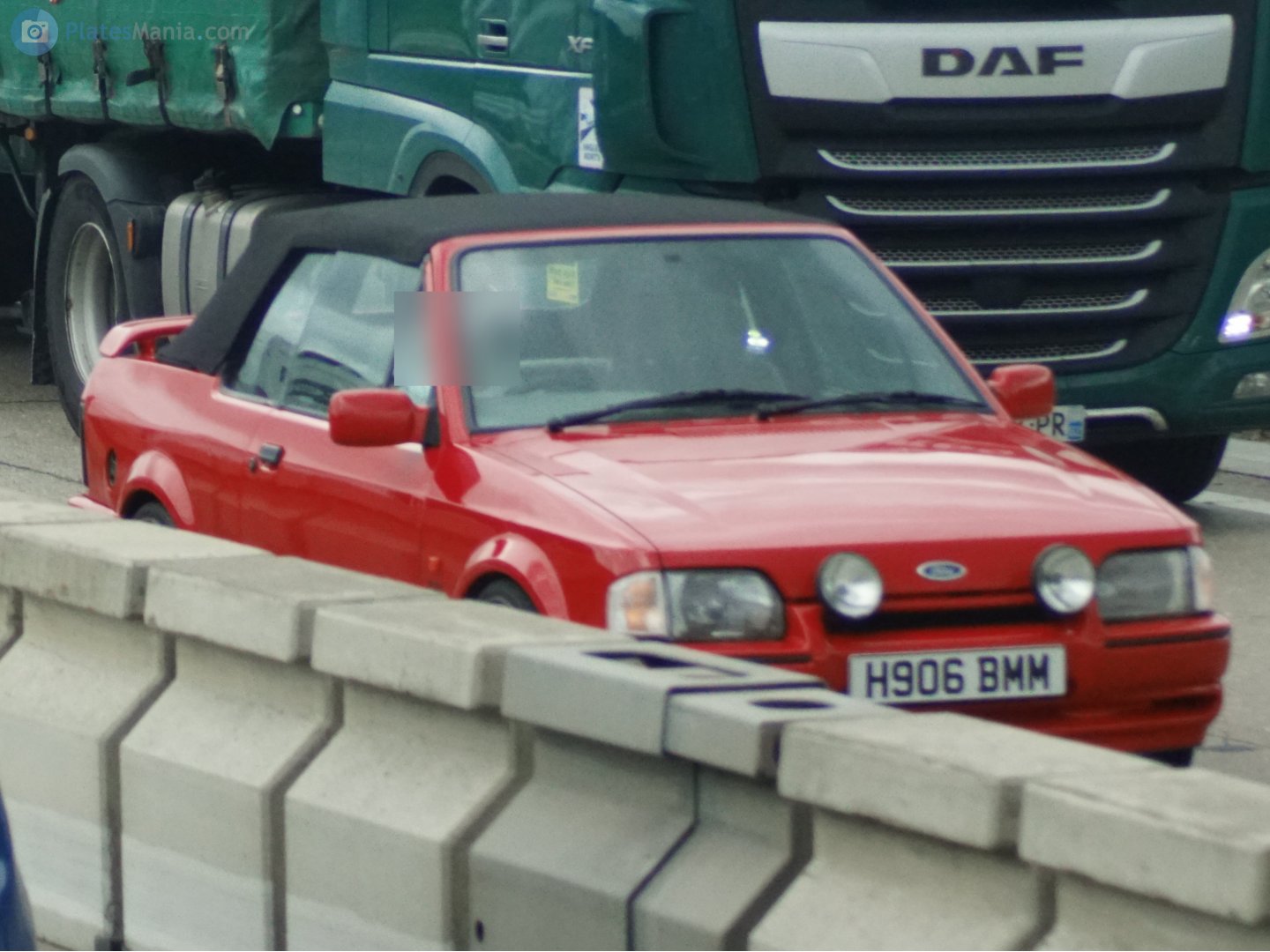 H906BMM, Ford Escort 4th gen Cabriolet (ALF; Global-market), 1986–1990 (–1992 for LATAM-market)