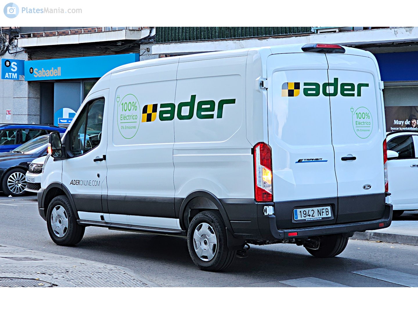 1942 NFB, Ford Transit 4th gen E-Transit Van (V363), 2021–