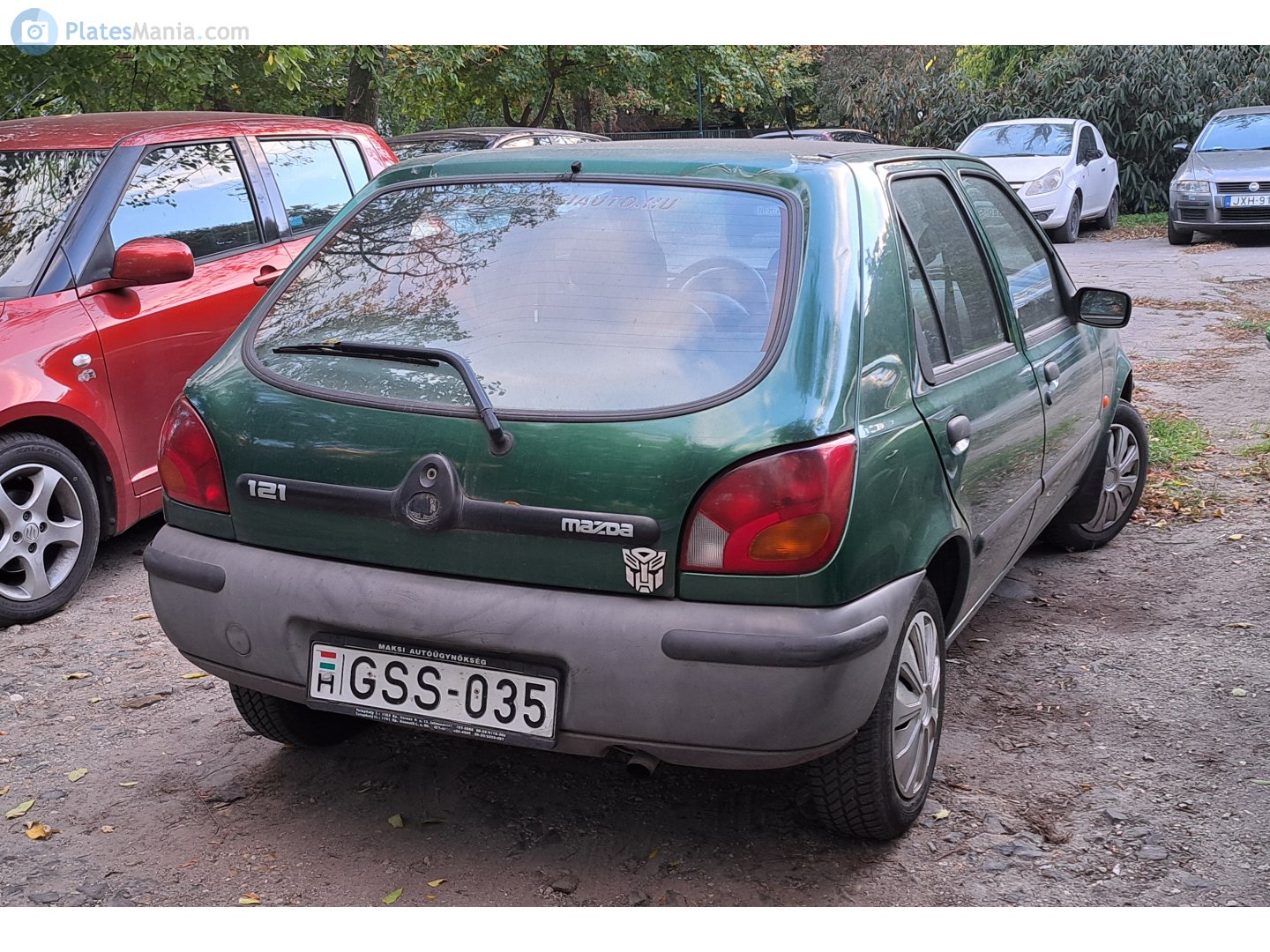 GSS-035, Mazda 121 3rd gen 5-door Hatch (JASM; EU-market), 1996–2003