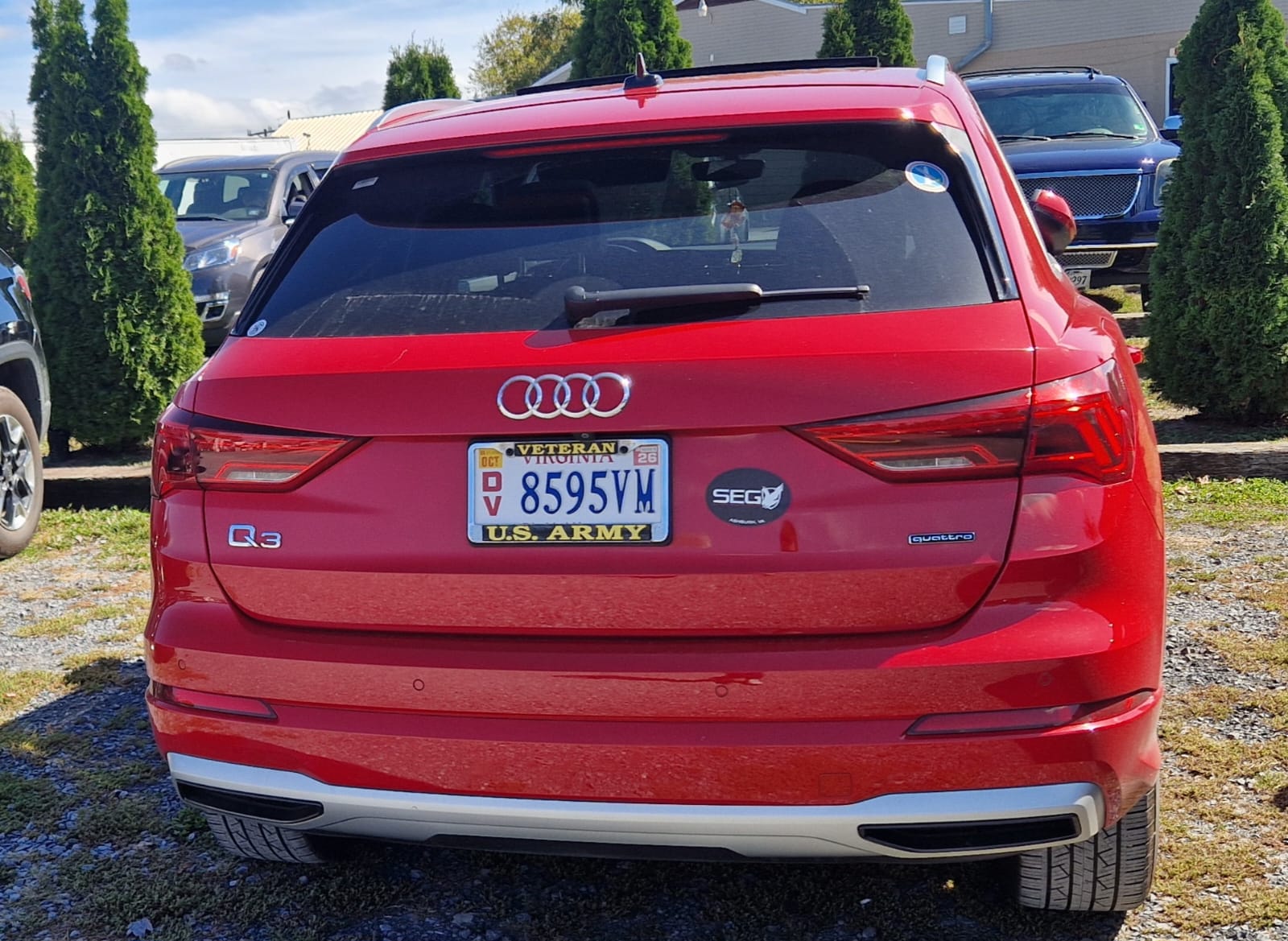 8595VM, Audi Q3 2nd gen SUV (F3B), 2018–