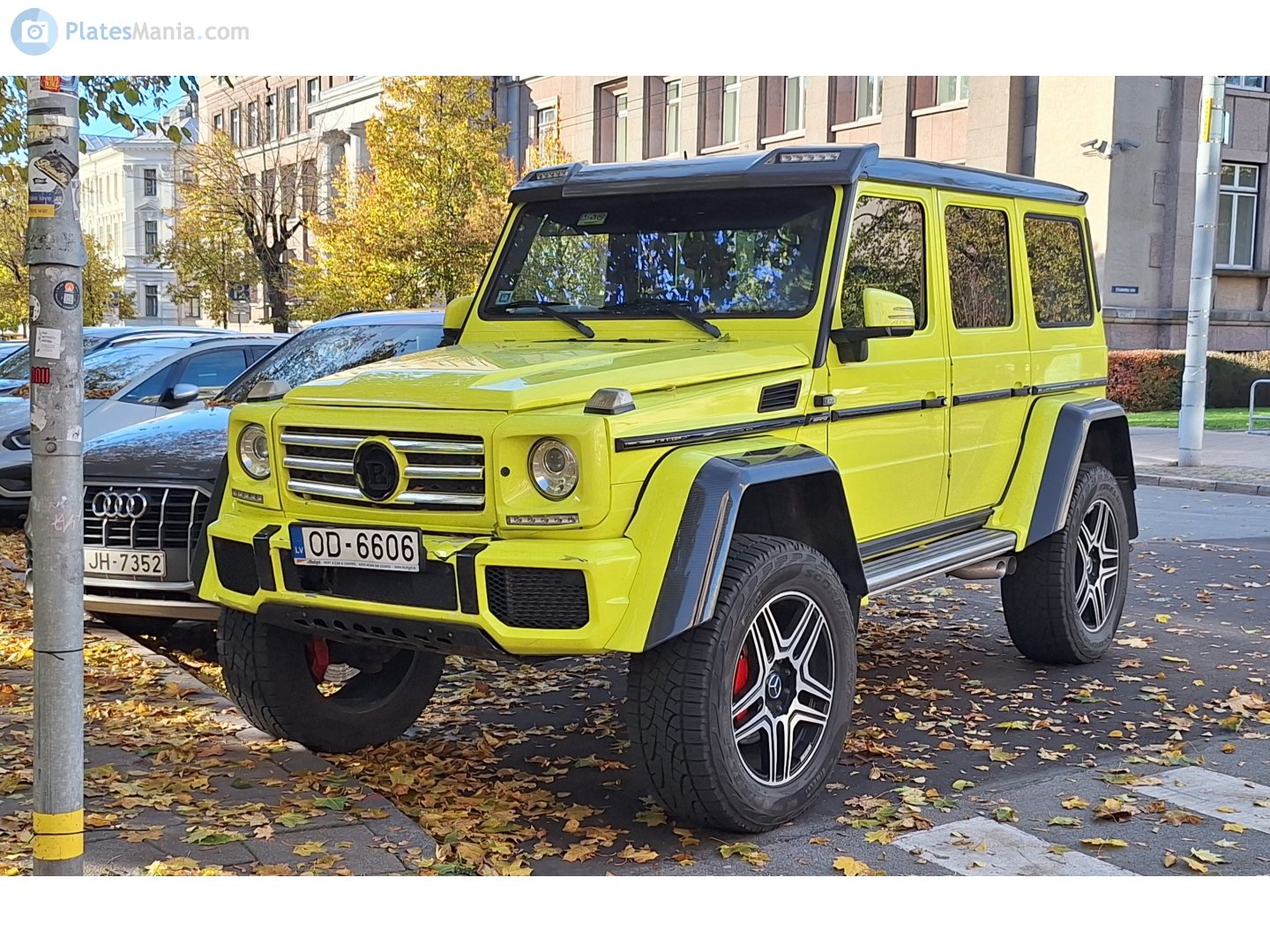 OD-6606, Mercedes-Benz G-Klasse 1st gen 4×4² (W463), 2015–2017