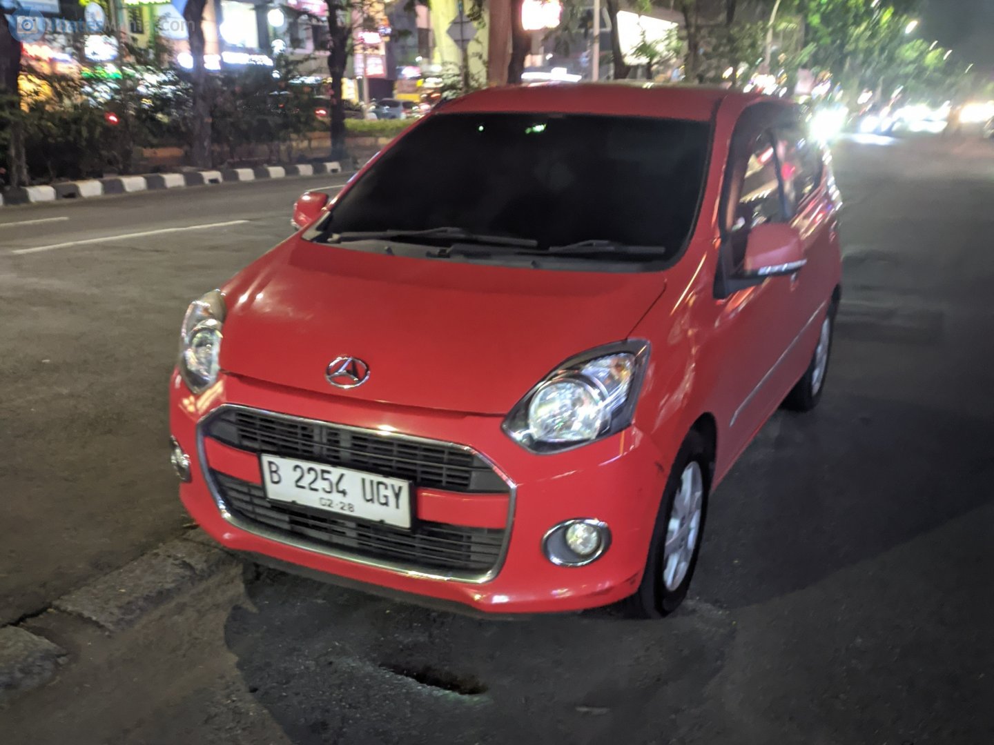 B 2254 UGY, Daihatsu Ayla 1st gen (B100), 2012–2017